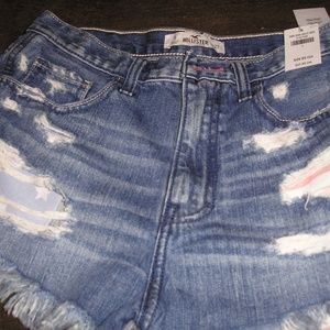 Hollister size 5 All American Jean shorts NWT